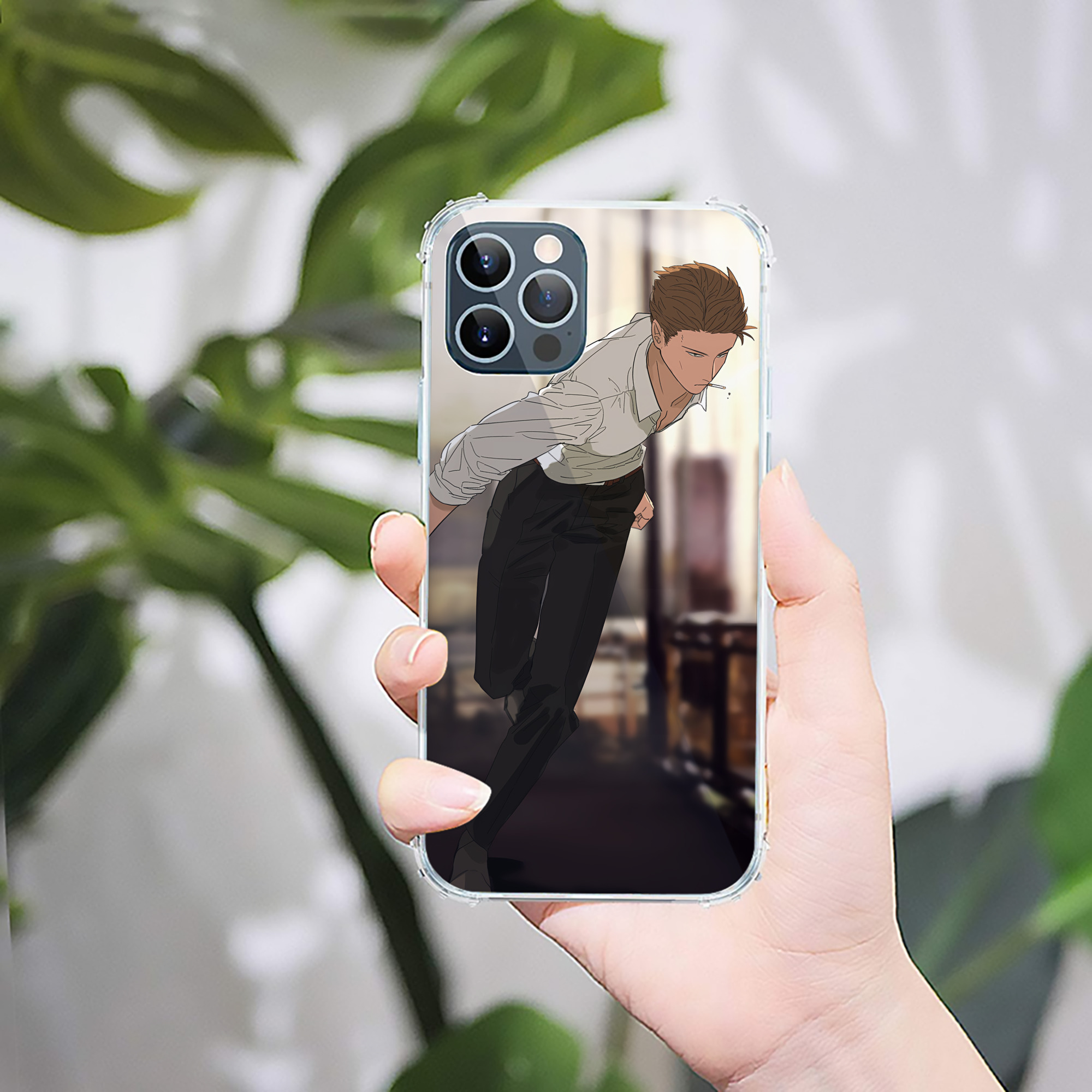 （画像用） SPY×FAMILY间谍家家酒 【iPhone 12シリーズ対応】透明スマホケース（クリアソフトケース）
